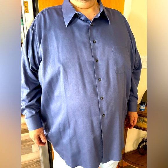 Geoffrey Beene Shirts Big Mens Plus Size Work Shirt Poshmark